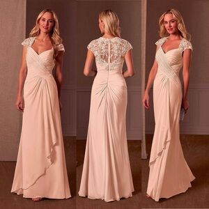 Azazie Birdie Dress in Rose Petal